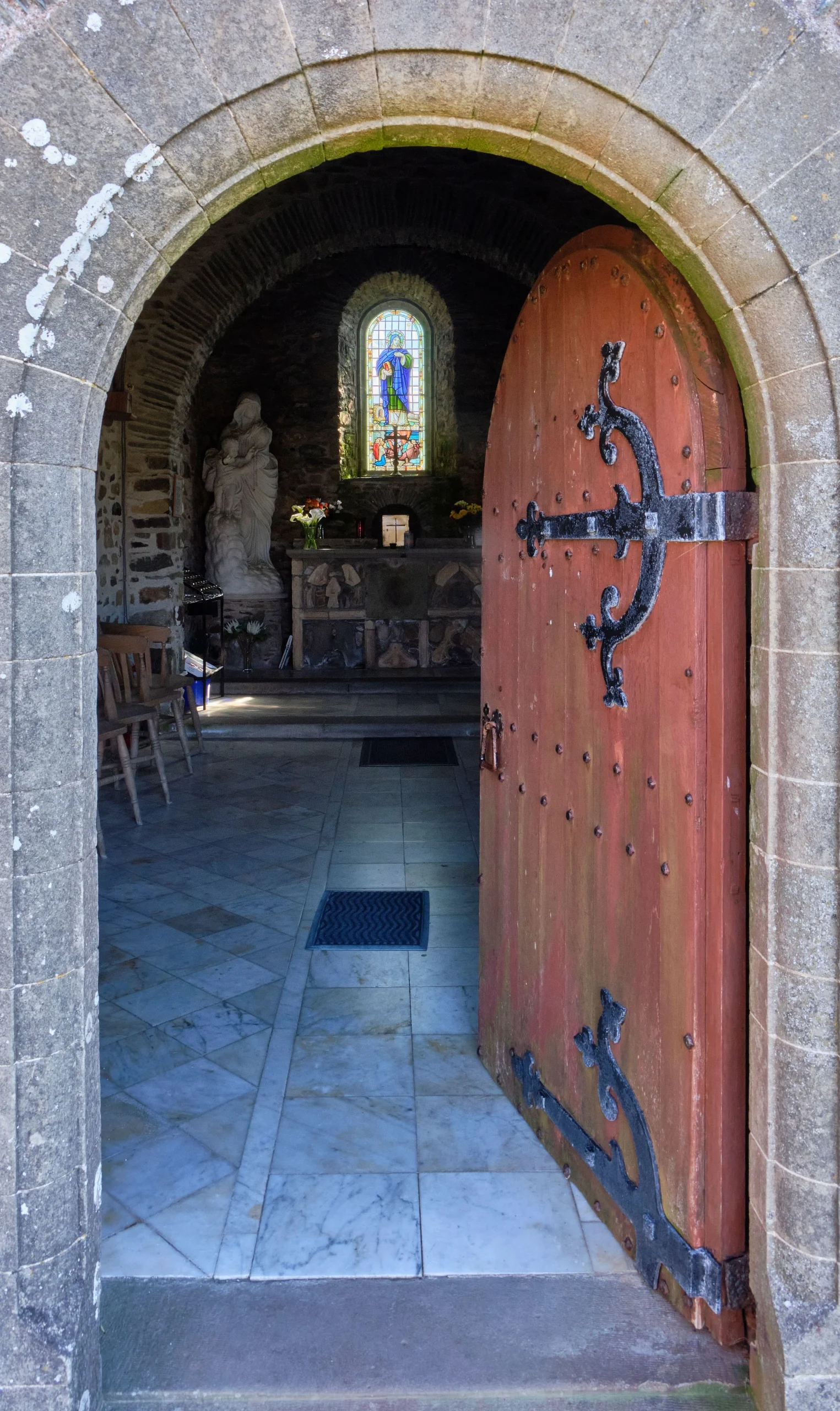 Entrée de l'église Gallicane